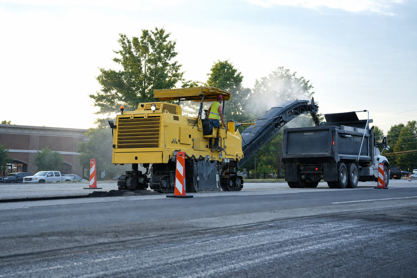 Asphalt milling
